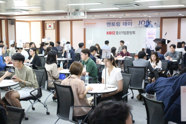 2018년 한국 제약바이오산업 채용박람회 전경